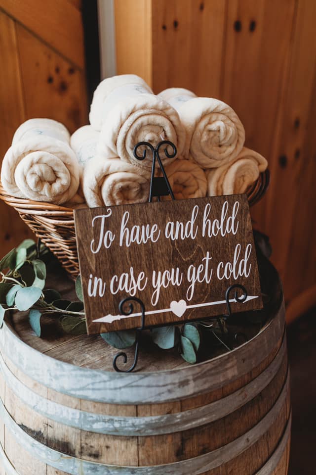 blankets for guests